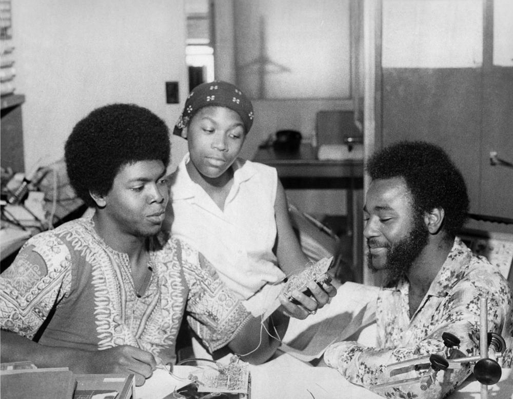 Summer interns at Lincoln Lab, 1976 MIT Black History